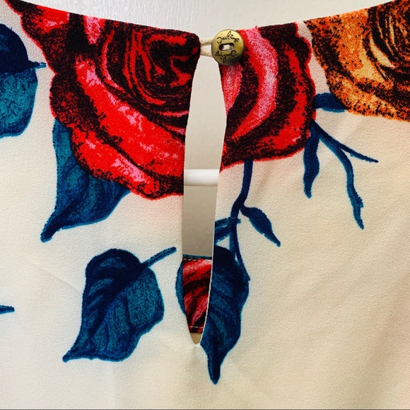 SOLD ❤️ Anthropologie Darling Rose Tank - Picture 5 of 7